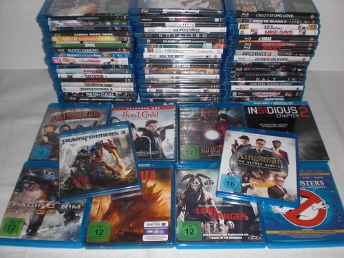 Bluray sammlung über 350 - über,
