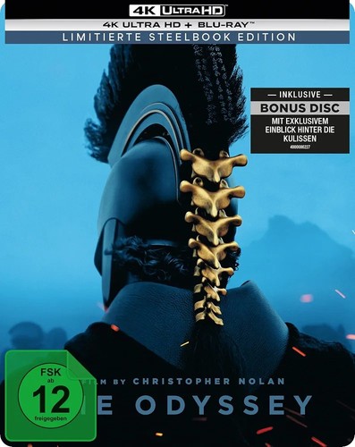 Die odyssee steelbook uhd - die,
