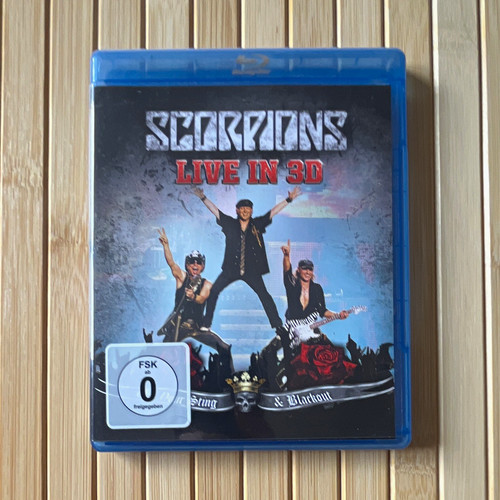 Scorpions live blu - scorpions:, 3d