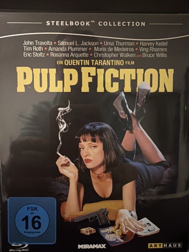 Pulp fiction blu ray - pulp, steelbook