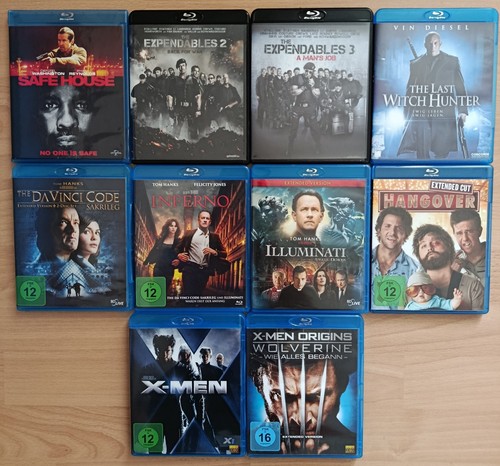 Blu ray konvolut - blu-ray, (9)