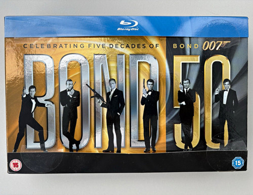 Bond blu ray box - 50, set