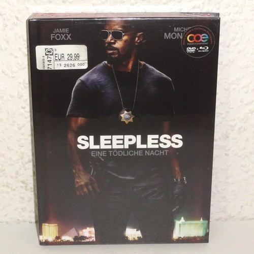 Blu ray mediabook sleepless - blu-ray,