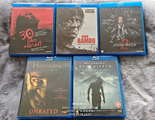 Fsk18 blurays uncut - uncut:, rambo