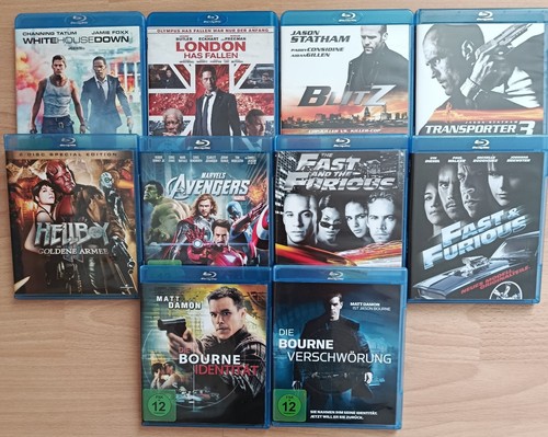 Blu ray konvolut - konvolut, (7)