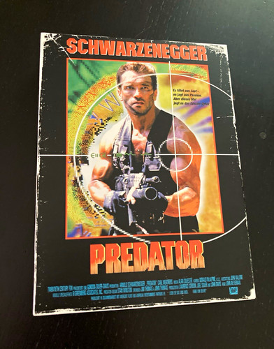 Predator blu ray vhs retro - predator,