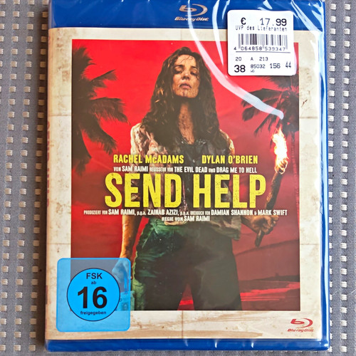 Send help blu ray - send, blu-ray