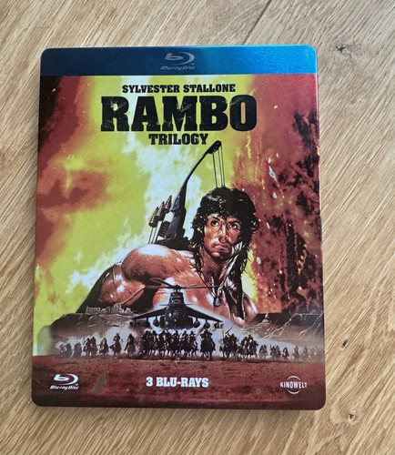 Rambo trilogy blu ray - rambo, blu-ray