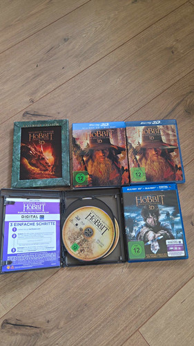 Der hobbit blu ray extended - blu-ray, 3d