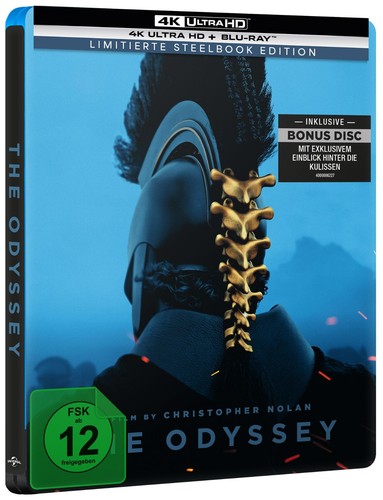 Die odyssee steelbook - odyssee, (